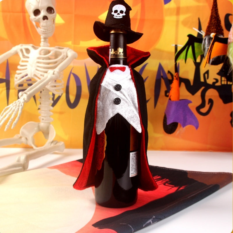 Halloween Bottle Cover Table Home Decorations