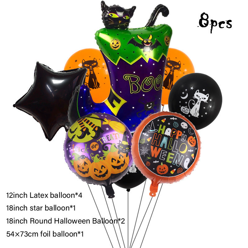 Halloween Balloons Set Party Decorations